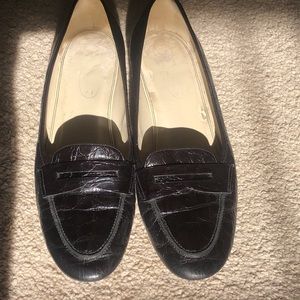 Talbots black shoes (penny loafers)